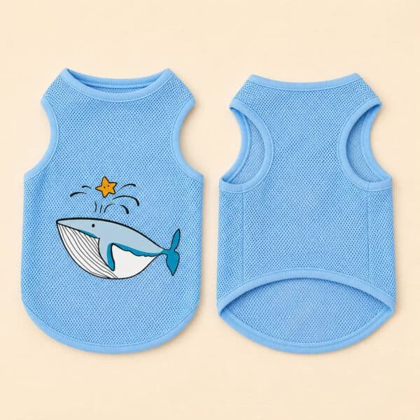 Tee shirt baleine chien