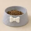 Gamelle chien en plastique noeud papillon