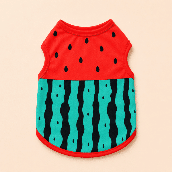 Gilet pastèque petit chien